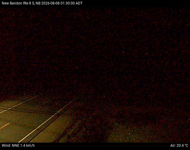 Web Cam image of New Bandon (NB Highway 8)