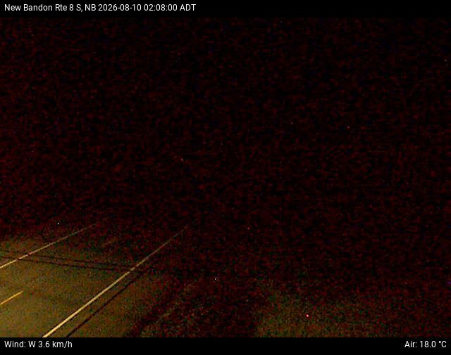 Web Cam image of New Bandon (NB Highway 8)
