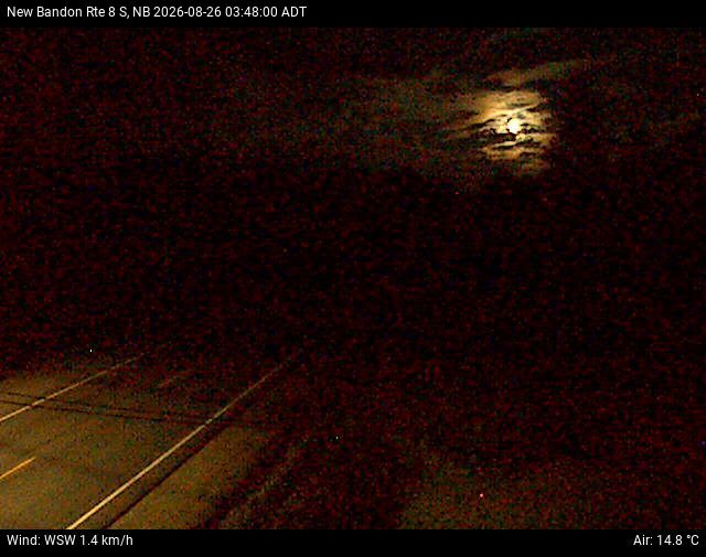 Web Cam image of New Bandon (NB Highway 8)