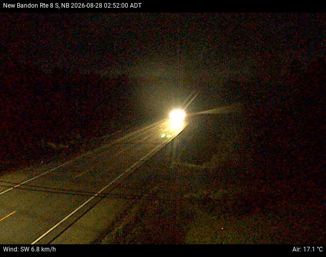 Web Cam image of New Bandon (NB Highway 8)