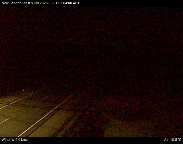 Web Cam image of New Bandon (NB Highway 8)