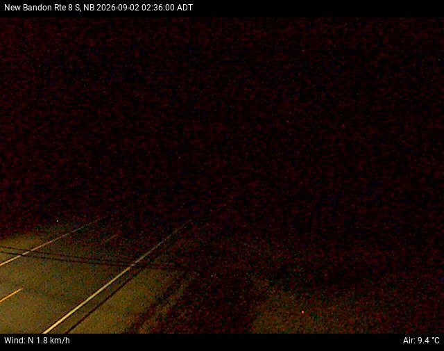 Web Cam image of New Bandon (NB Highway 8)