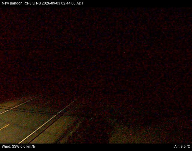 Web Cam image of New Bandon (NB Highway 8)