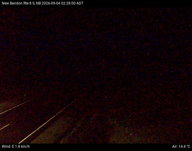 Web Cam image of New Bandon (NB Highway 8)