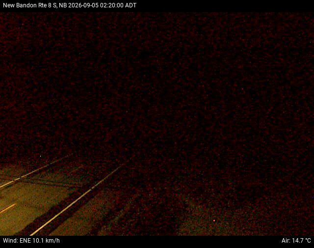 Web Cam image of New Bandon (NB Highway 8)