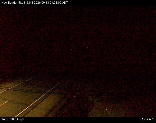 Web Cam image of New Bandon (NB Highway 8)