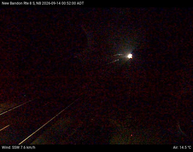 Web Cam image of New Bandon (NB Highway 8)