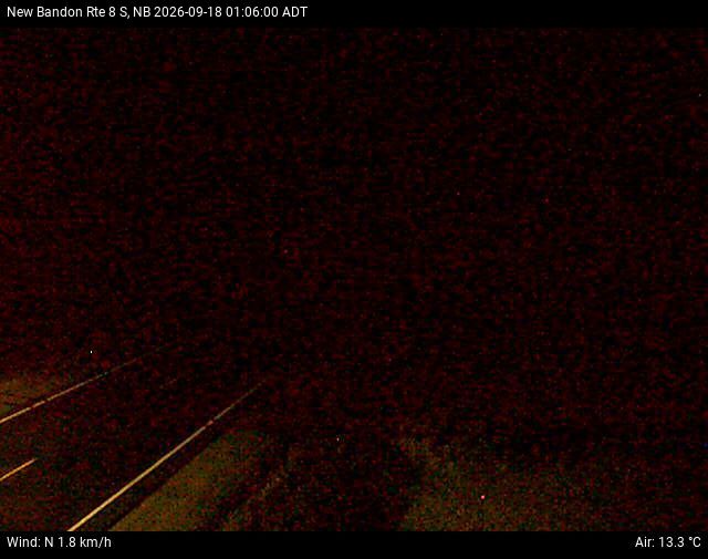 Web Cam image of New Bandon (NB Highway 8)
