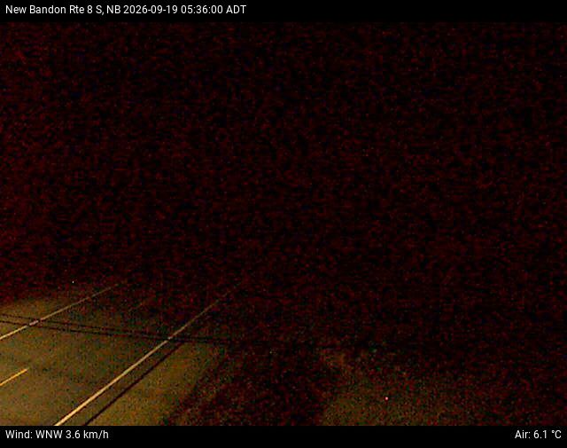 Web Cam image of New Bandon (NB Highway 8)