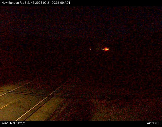 Web Cam image of New Bandon (NB Highway 8)