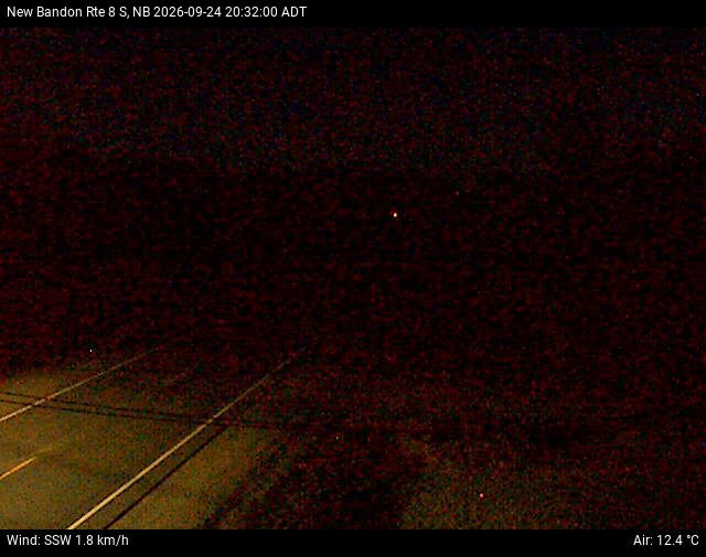Web Cam image of New Bandon (NB Highway 8)