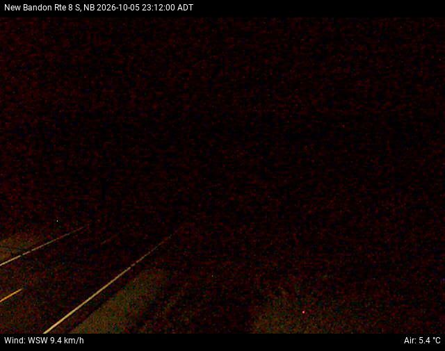 Web Cam image of New Bandon (NB Highway 8)