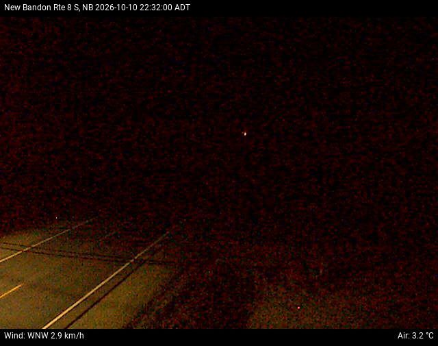 Web Cam image of New Bandon (NB Highway 8)