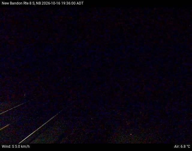 Web Cam image of New Bandon (NB Highway 8)