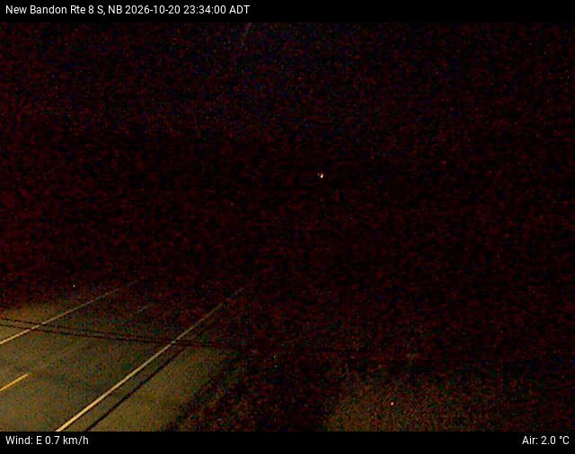 Web Cam image of New Bandon (NB Highway 8)