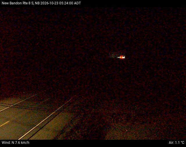 Web Cam image of New Bandon (NB Highway 8)