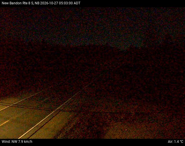 Web Cam image of New Bandon (NB Highway 8)