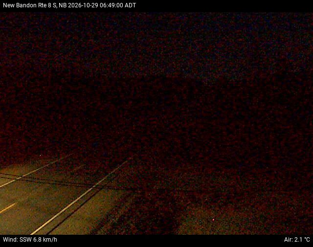 Web Cam image of New Bandon (NB Highway 8)