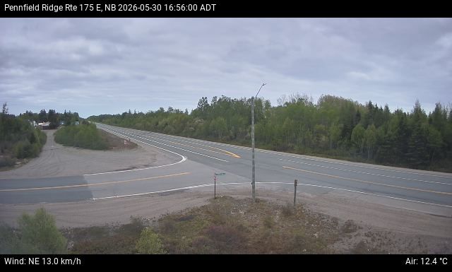 Web Cam image of Pennfield Ridge (NB Highway 175)