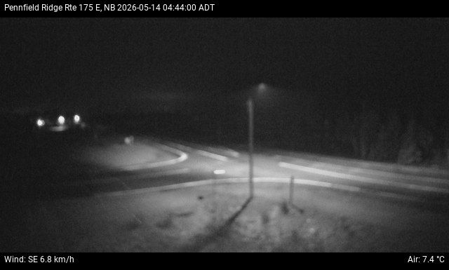 Web Cam image of Pennfield Ridge (NB Highway 175)