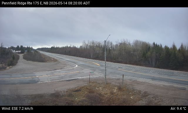 Web Cam image of Pennfield Ridge (NB Highway 175)