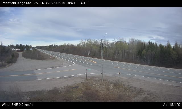 Web Cam image of Pennfield Ridge (NB Highway 175)