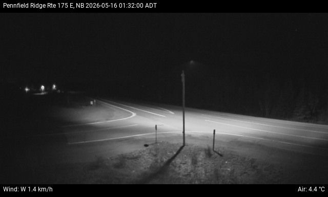 Web Cam image of Pennfield Ridge (NB Highway 175)