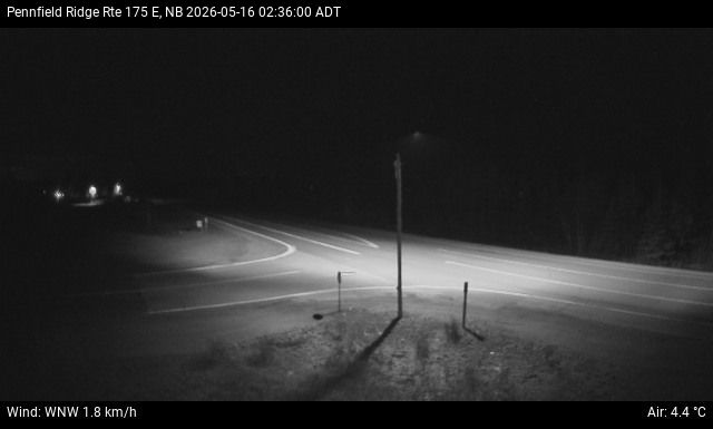 Web Cam image of Pennfield Ridge (NB Highway 175)