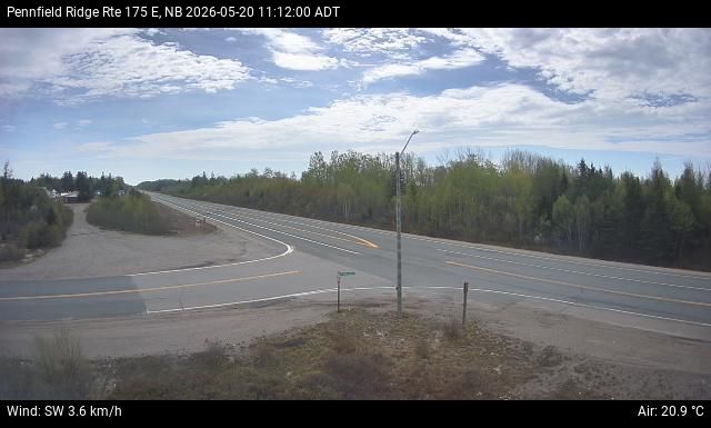 Web Cam image of Pennfield Ridge (NB Highway 175)