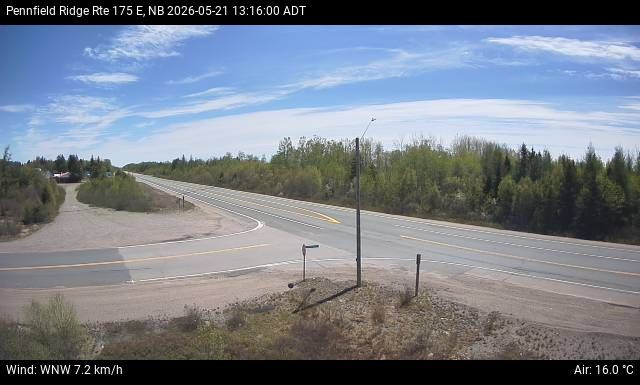 Web Cam image of Pennfield Ridge (NB Highway 175)