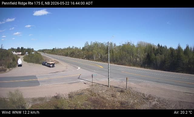 Web Cam image of Pennfield Ridge (NB Highway 175)