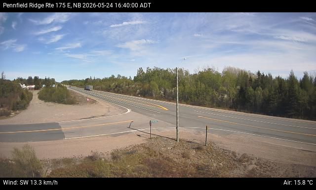 Web Cam image of Pennfield Ridge (NB Highway 175)