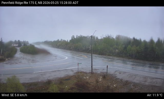 Web Cam image of Pennfield Ridge (NB Highway 175)