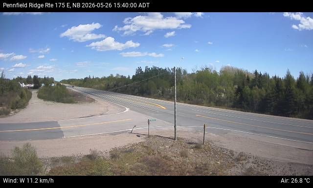 Web Cam image of Pennfield Ridge (NB Highway 175)