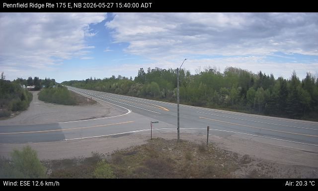 Web Cam image of Pennfield Ridge (NB Highway 175)