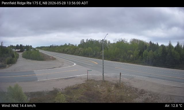 Web Cam image of Pennfield Ridge (NB Highway 175)
