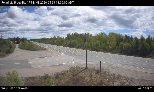 Web Cam image of Pennfield Ridge (NB Highway 175)
