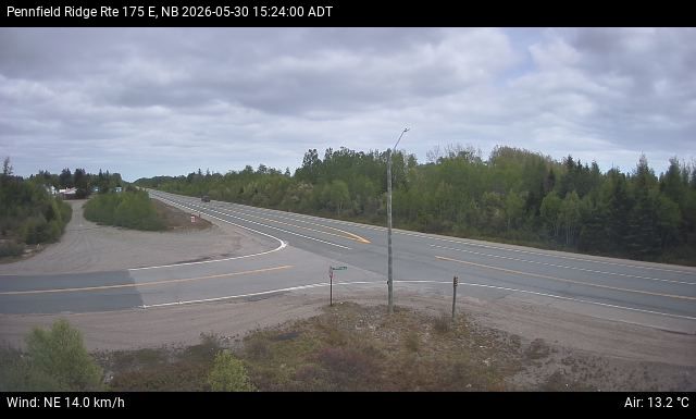 Web Cam image of Pennfield Ridge (NB Highway 175)