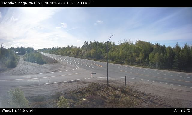 Web Cam image of Pennfield Ridge (NB Highway 175)