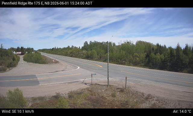 Web Cam image of Pennfield Ridge (NB Highway 175)