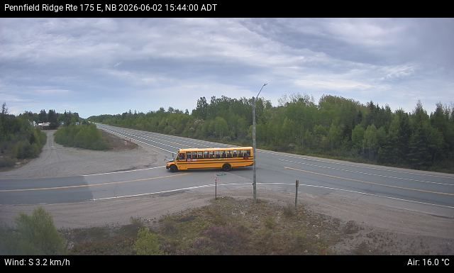 Web Cam image of Pennfield Ridge (NB Highway 175)