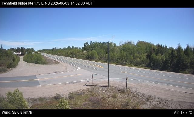 Web Cam image of Pennfield Ridge (NB Highway 175)