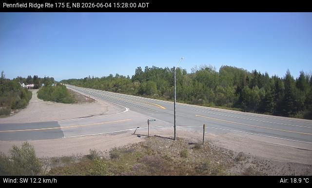 Web Cam image of Pennfield Ridge (NB Highway 175)