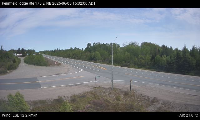 Web Cam image of Pennfield Ridge (NB Highway 175)