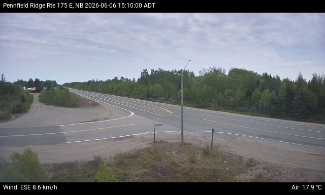Web Cam image of Pennfield Ridge (NB Highway 175)