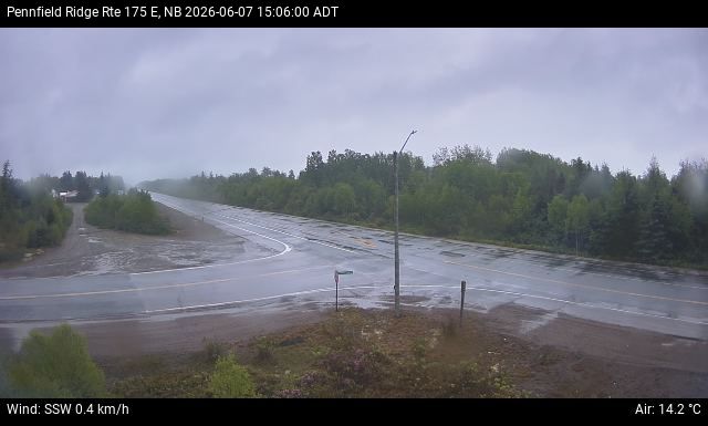 Web Cam image of Pennfield Ridge (NB Highway 175)