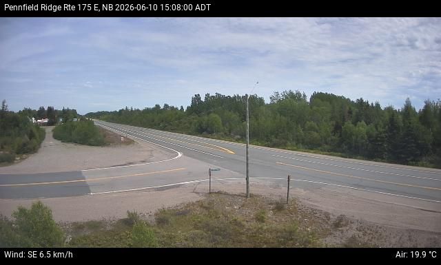 Web Cam image of Pennfield Ridge (NB Highway 175)