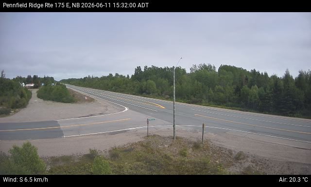Web Cam image of Pennfield Ridge (NB Highway 175)