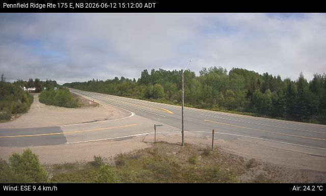 Web Cam image of Pennfield Ridge (NB Highway 175)