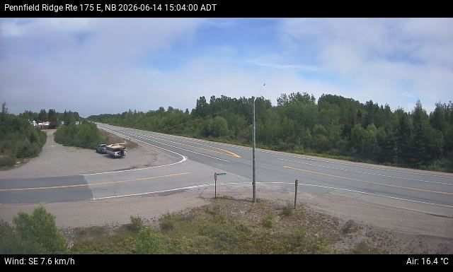 Web Cam image of Pennfield Ridge (NB Highway 175)